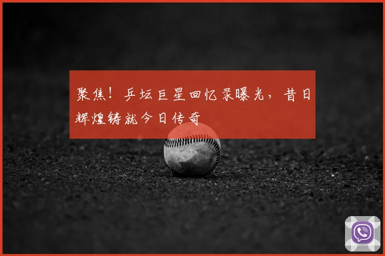 聚焦!乒坛巨星回忆录曝光,昔日辉煌铸就今日传奇